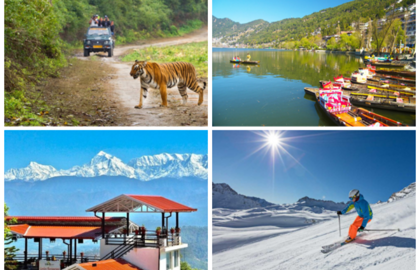 Uttarakhand 9N - Rishikesh 1N - Mussoorie 2N - Auli 2N - Corbett 2N - Nainital 2N
