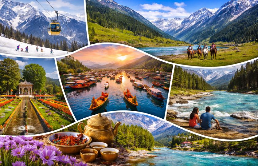 Kashmir  6N - Srinagar 4N – Pahalgam 2N