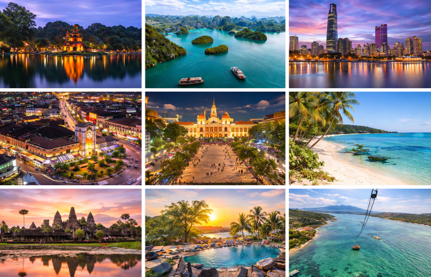 Hanoi 1N - Halong Bay 1N - Ho Chi Minh 3 - Phu Quoc 3N