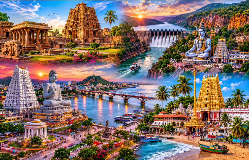 Andra Pradesh 6N - Raichur 2N – Srisailam 2N – Vijayawada 1N – Pithapuram 1N 