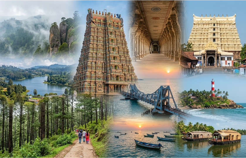 Kodaikanal 2N - Rameshwaram 1N - Thiruvanantpuram 2N