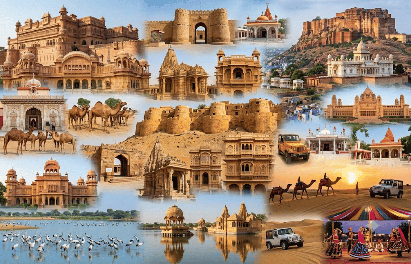 Bikaner 2N – Jaisalmer 2N – Pokharan 1N - Jodhpur 2N