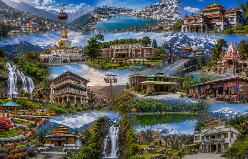 Gangtok 3N – Namchi 1N – Pelling 2N – Darjeeling 2N 