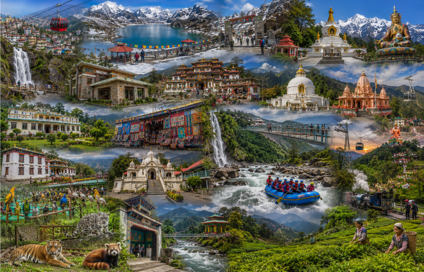 Gangtok 3N – Peeling 2N – Darjeeling 2N 