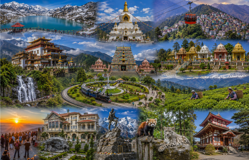 Gangtok 3N – Namchi 1N – Darjeeling 2N