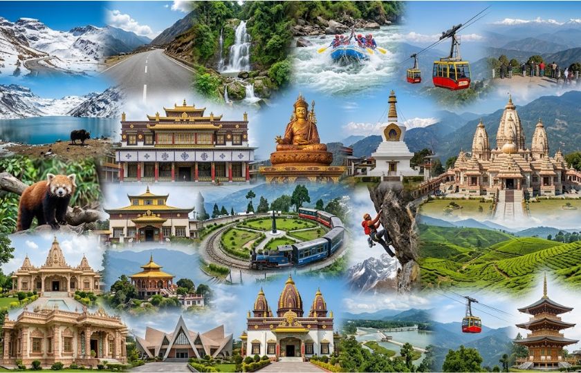 Gangtok 3N – Namchi 1N – Pelling 2N – Darjeeling 1N - Siliguri 1N 
