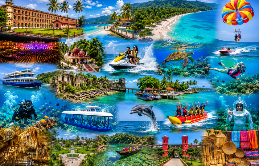 Port Blair 1N - Havelock 1N - Port Blair 2N