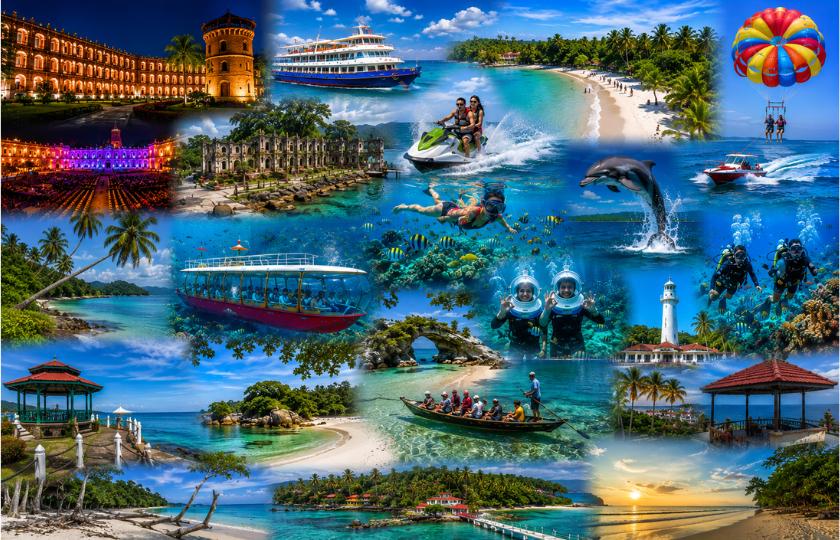 Port Blair 1N - Havelock 1N - Neil Island 1N - Port Blair 2N 