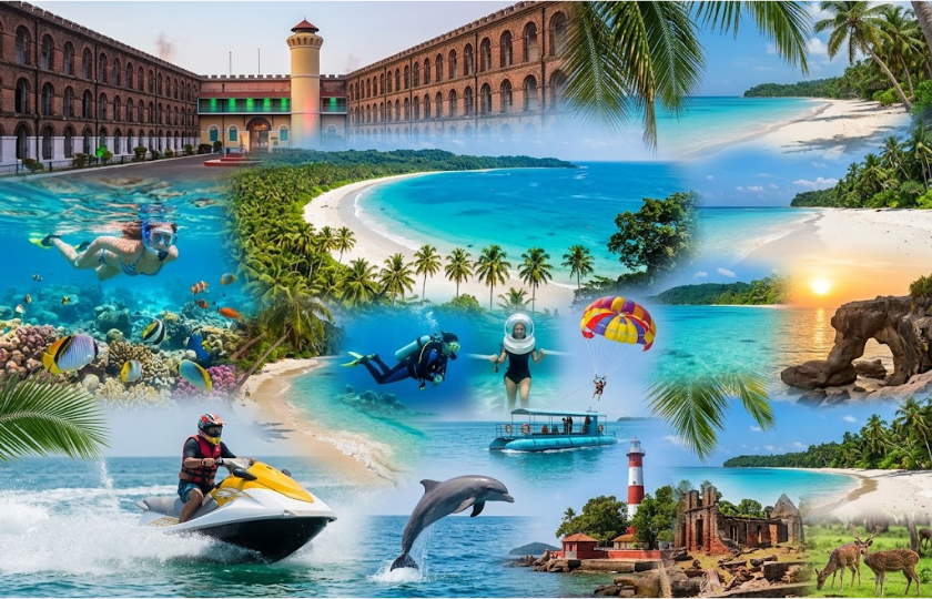 Port Blair 1N - Havelock 2N - Neil Island 1N - Port Blair 2N 