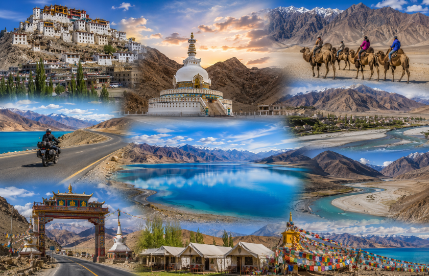 Leh 2N – Nubra Valley 2N – Pangong 1N – Leh 1N