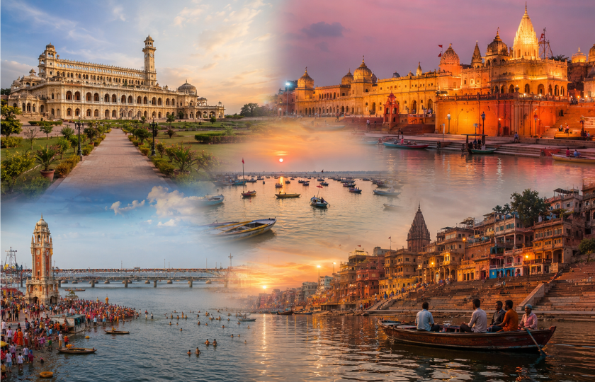 Lucknow 2N - Ayodhya 1N - Prayagraj 1N - Varanasi 3N