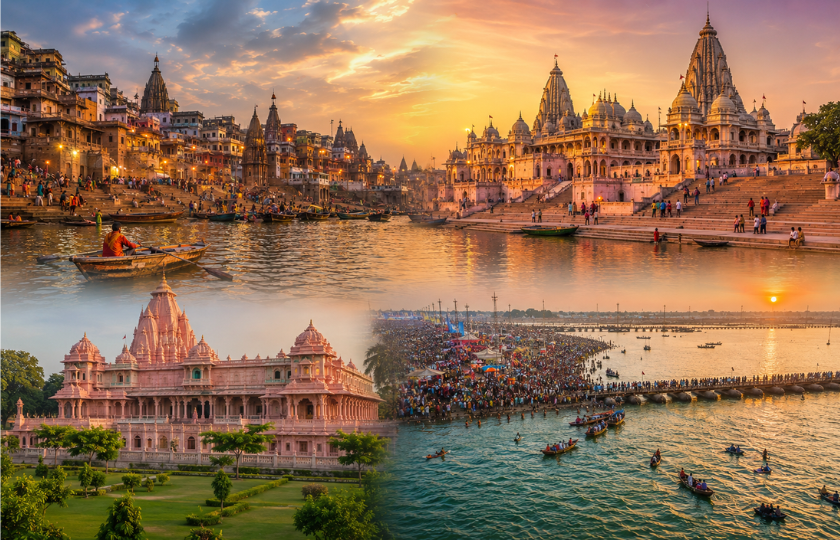 Varanasi 1N – Ayodhya 1N – Prayagraj 1N – Varanasi 1N