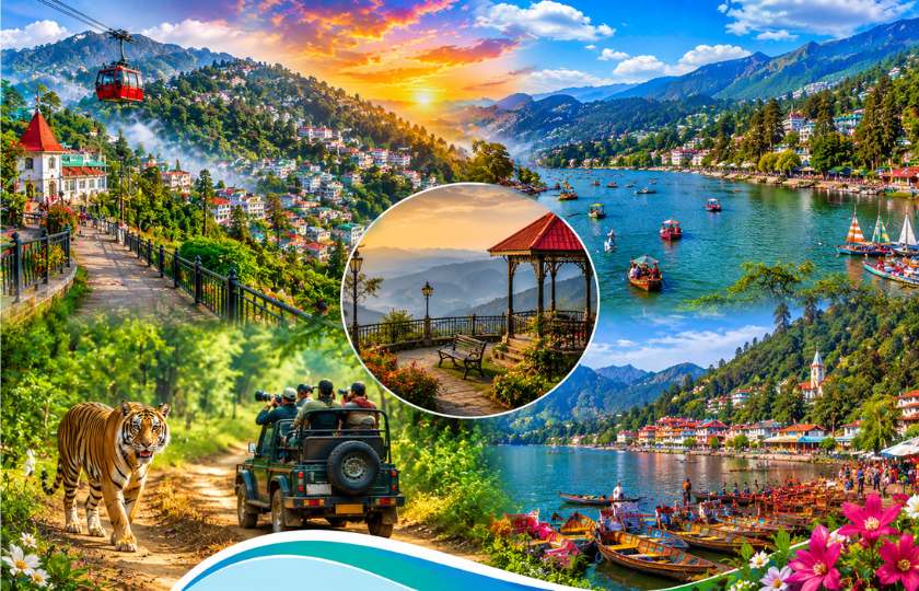 Mussoorie 2N - Nainital 2N - Corbett 2N
