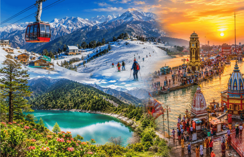 Uttarakhand 3N - Auli 2N - Haridwar 1N