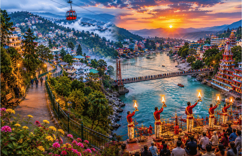 Mussoorie 2N – Rishikesh 1N