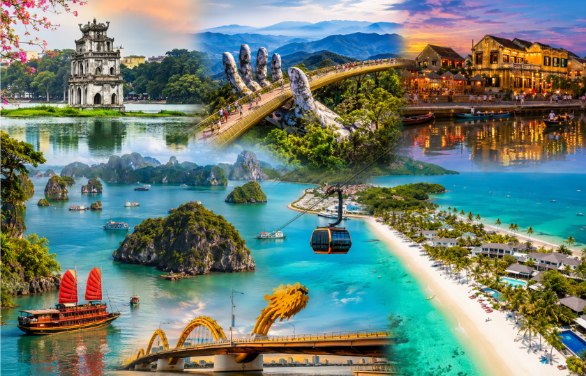 Hanoi 2N – Da Nang 3N –  Phu Quoc 4N