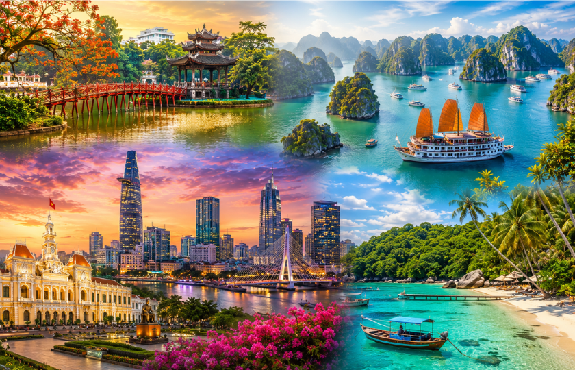 Hanoi 1N - Halong Bay 1N - Ho Chi Minh 3 - Phu Quoc 3N