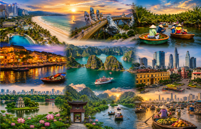 Da Nang 3N - Hanoi 2N - Ho Chi Min 2N