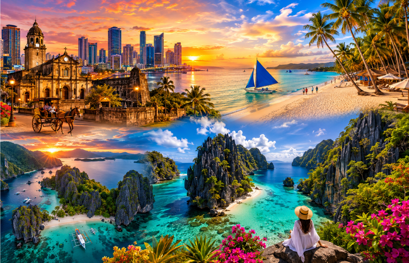 Manila 2N - Boracay 2N - Al Nido 2N - Manila 1N
