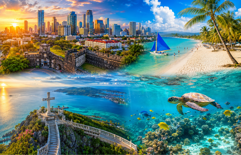 Manila 2N - Boracay 2N - Cebu 2N