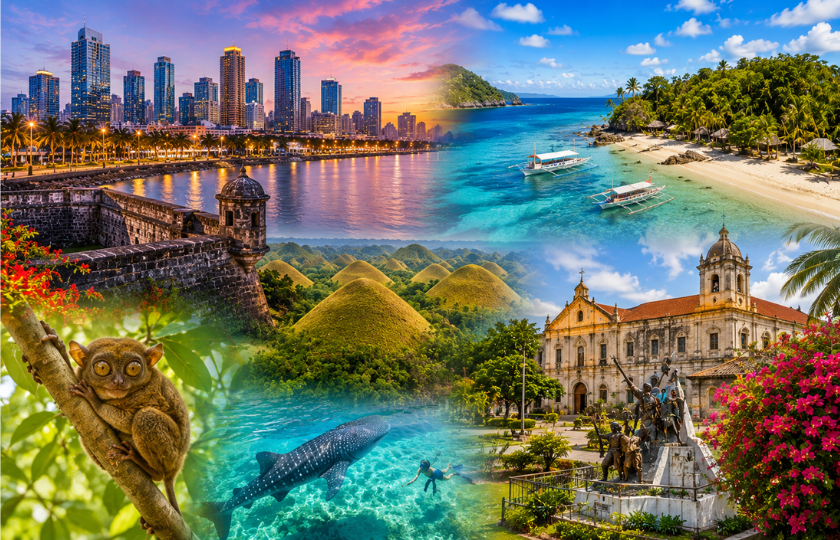Manila 2N - Bohol 2N - Cebu 2N