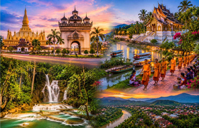 Vientiane 2N - Luang Prabang 4N