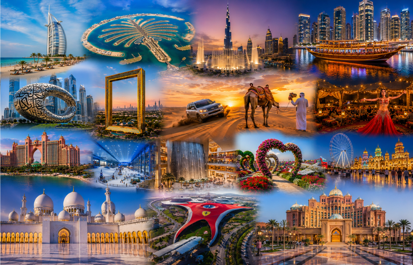 Dubai - 6N Abu Dhabi - 1N