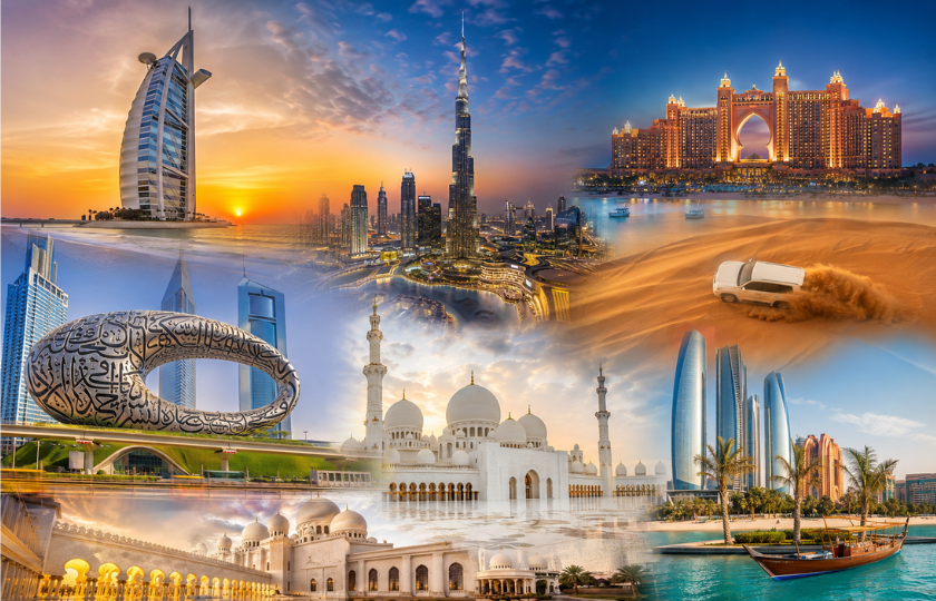 Dubai 8N – Atlantis The Palm 1N - Abu Dhabi 4N