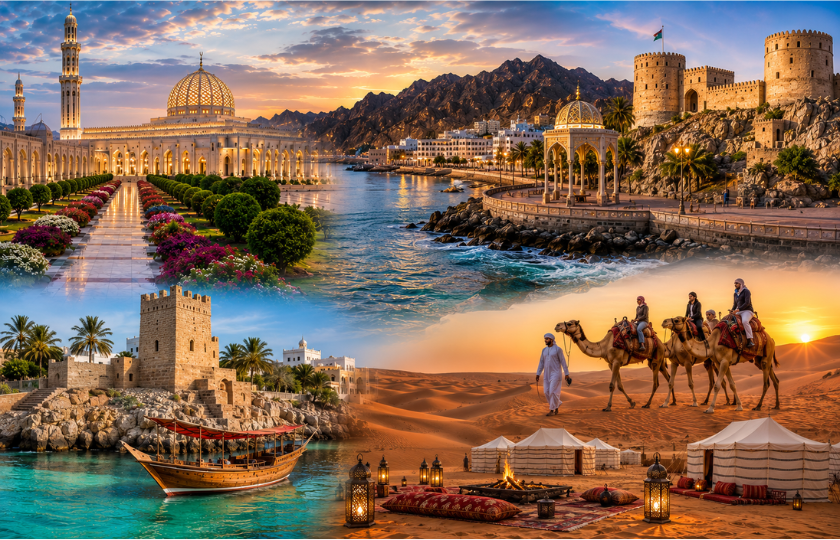 Muscat 3N - Wahiba 1N 