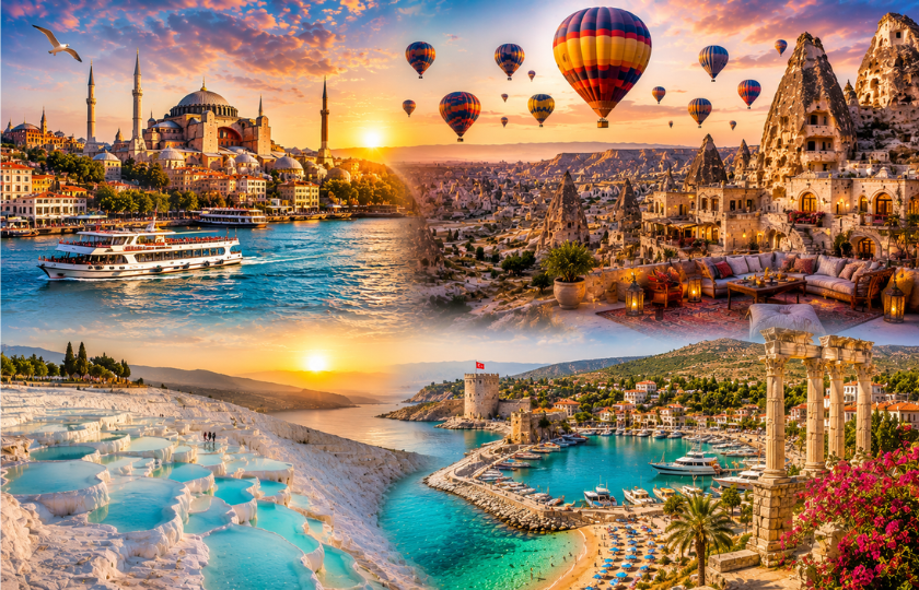 Istanbul 2N - Cappadocia 2N - Antalya 2N