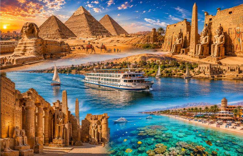 Cairo 2N - Nile River Cruise 3N - Hurghada 2N 