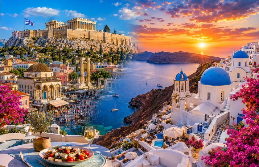 Athens 2N - Santorini 3N 