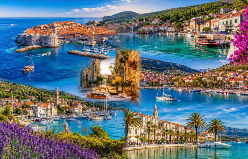 Dubrovnik 1N - Sipan or Trstenik 1N - Korcula 1N - Hvar 1N - Split 1N