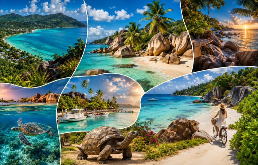Mahe - 3N Praslin – 2N La Digue – 1N