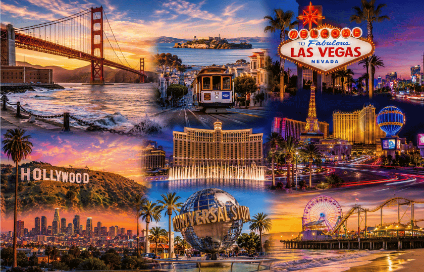 San Francisco 2N - Las Vegas 2N - Los Angeles - 2N