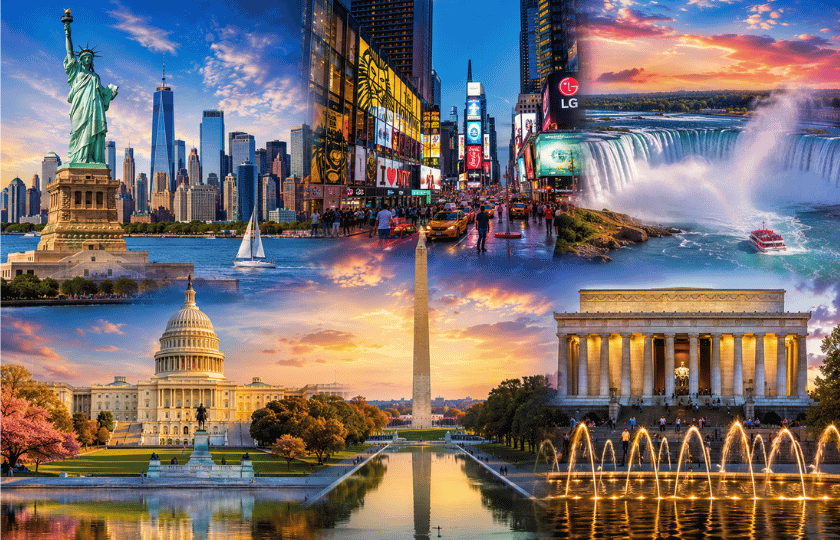 New York 2N - Washington DC 2N - Niagara 1N
