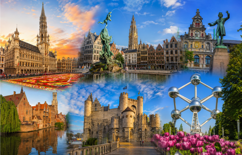 Brussels 1N - Antwerp 1N - Ghent 1N - Brussels 2N